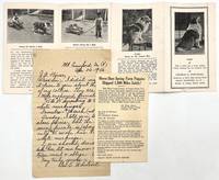 Handwritten Letter and Advertising Ephemera for 1940s Collie Breeder