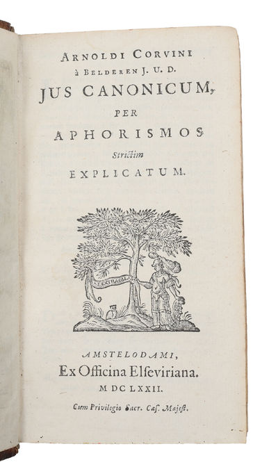 Jus Canonicum Per Aphorismos Strictim Explicatum. (photo 3)