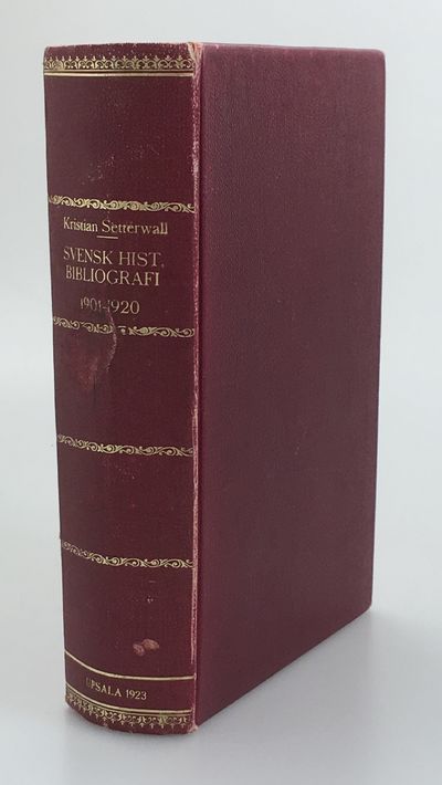 Svensk historisk bibliografi 1901-1920.…