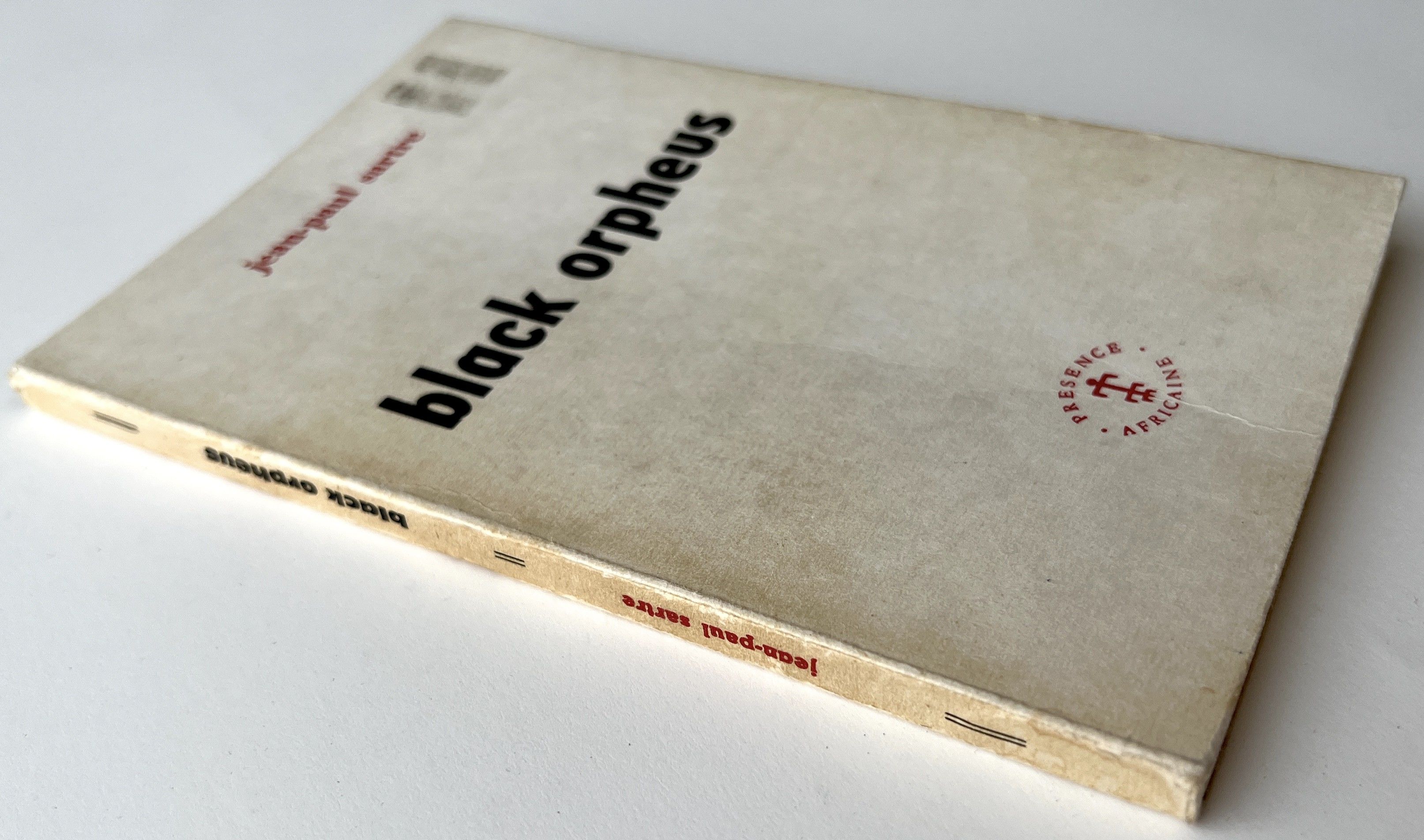 Black Orpheus by Sartre, Jean-Paul; S. W. Allen (trans