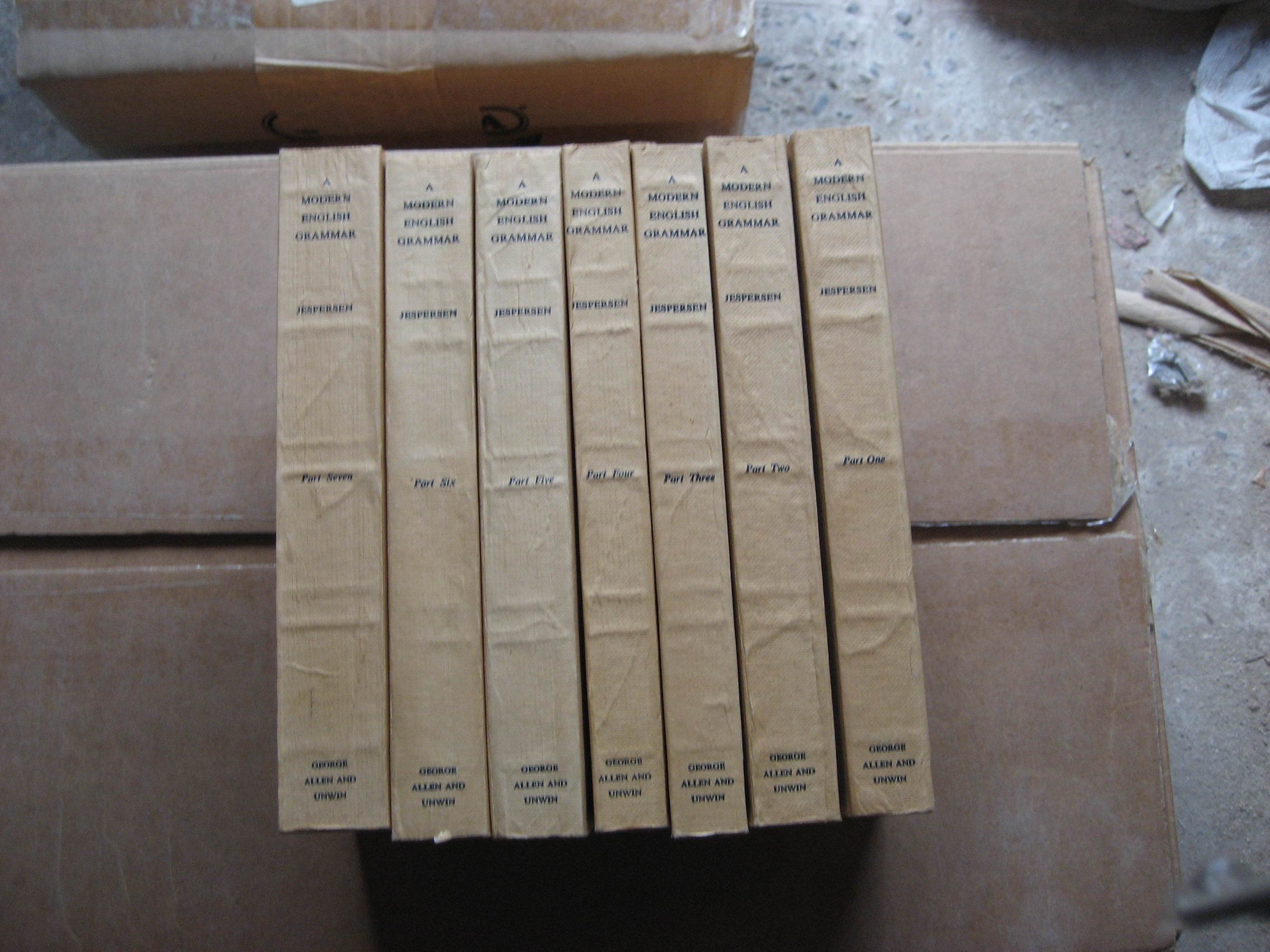 A Modern English Grammar on Historical Principles (Complete Seven
