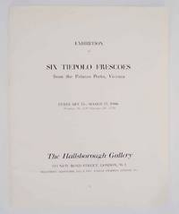 Exhibition of Six Tiepolo Frescoes from the Palazzo Porto, Vicenza