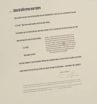 from How to Tell A True War Story (Signed Broadside) by O'BRIEN, Tim - 1987