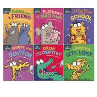 (Age 3-5) Sue Graves Experiences Matter Collection 6 Books Set Giraffe, Rhino, Elephant, Little...