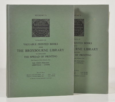 Catalogue of valuable printed books from the…