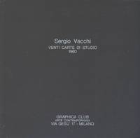 Sergio Vacchi. Venti Carte di Studio 1980