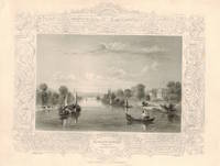 Fawley Court Henley with decorative border,after W. Tombleson, by H. Winkles.