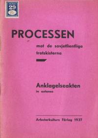 Processen mot de sovjetfientliga trotskisterna.…