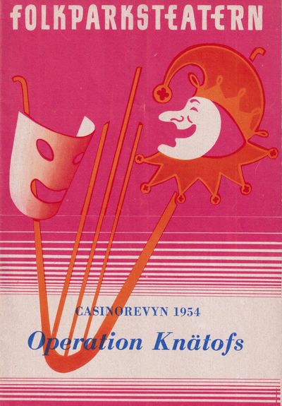 Folkparksteatern. Casinorevyn 1954. Operation…