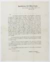 [Printed Circular Letter from the Anglo-Californian Gold Mining Company Regarding Company Stock]