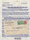 1941 – A letter from a Shanghai trader soliciting clothing and textile business from the San Diego Submarine Base in anticipation of a coming war between Japan and the United States