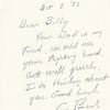 George HW Bush Unpublished ALS as President Encouraging a Gravely Ill Boy, and Wishing Him a Quick Recovery
