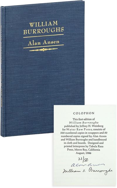 William Burroughs: An Essay [Deluxe Issue, Signed]
