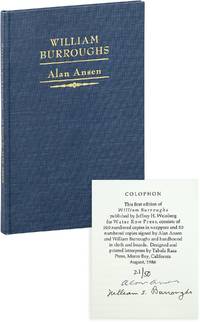 William Burroughs: An Essay [Deluxe Issue, Signed]