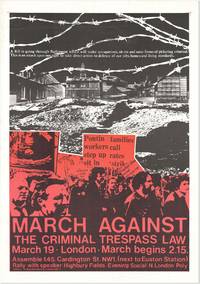 Poster: March Against the Criminal Trespass Law