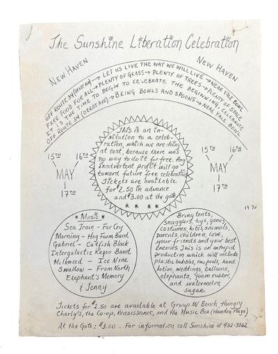 The Sunshine Liberation Celebration New Haven ... May 15th 16th 17th