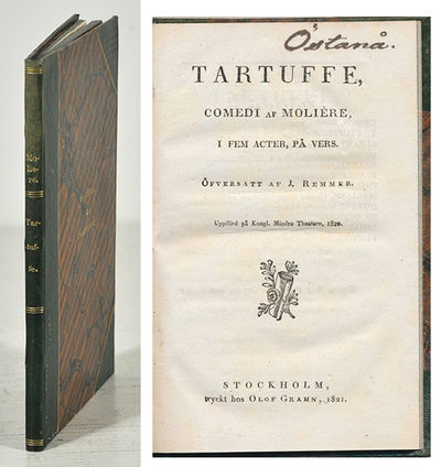 Tartuffe, comedi af Molière, i fem acter, på…
