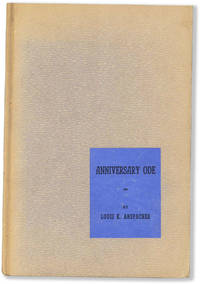 ANNIVERSARY ODE