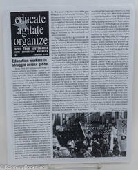 cover of Educate, agitate, organize; new from Boston-area IWW education workers, #4 (Summer 2000)