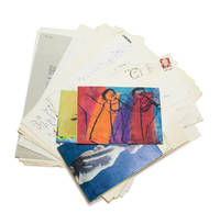 A group of letters from American authors consisting of 36 typed and autograph letters and 7 cards, signed