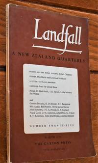 image of LANDFALL A New Zealand Quarterly - Volume Seven Number One (Number Twenty-Five) - March 1953