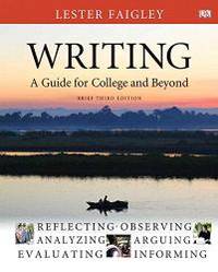 image of Writing: A Guide for College and Beyond, Brief Edition, with MyLab Writing -- Access Card Package (3rd Edition)