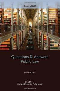 Q &amp; A Public Law 2011 and 2012 (Questions &amp; Answers) by Clements, Richard R.; Jones, Philip P - 2011-03-15