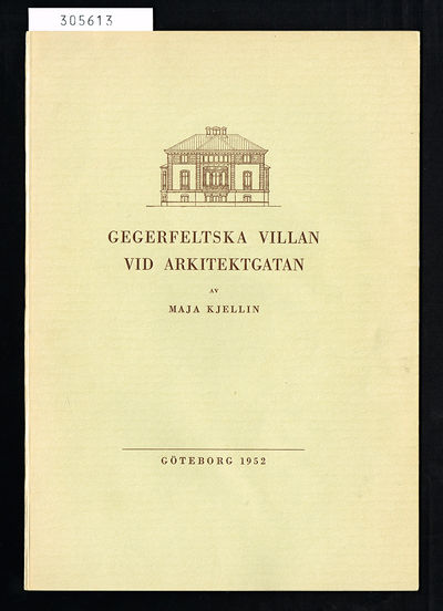 Gegerfeltska villan vid Arkitektgatan.