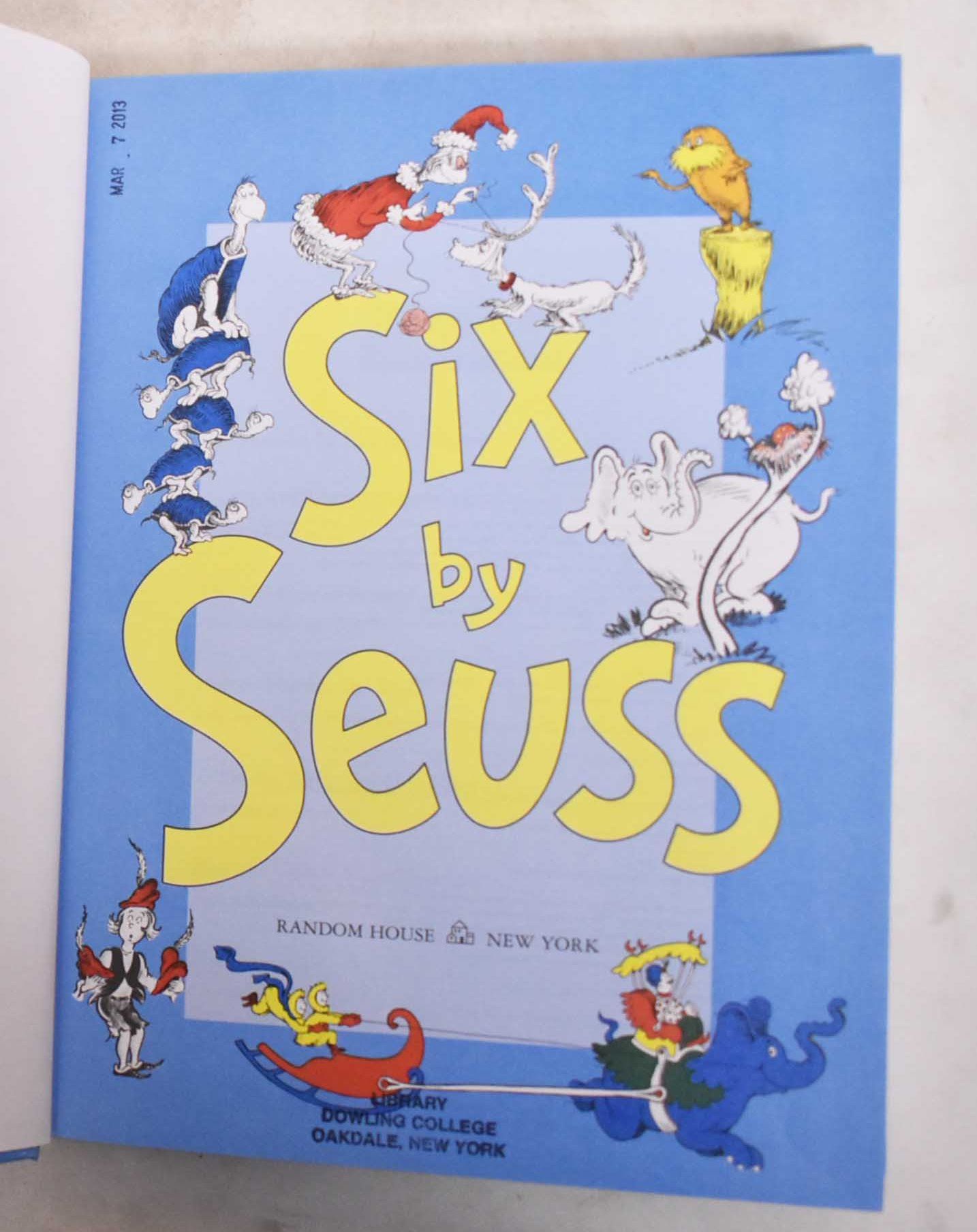 Six by Seuss by Seuss, Dr | Hardcover | 1991 | Random House
