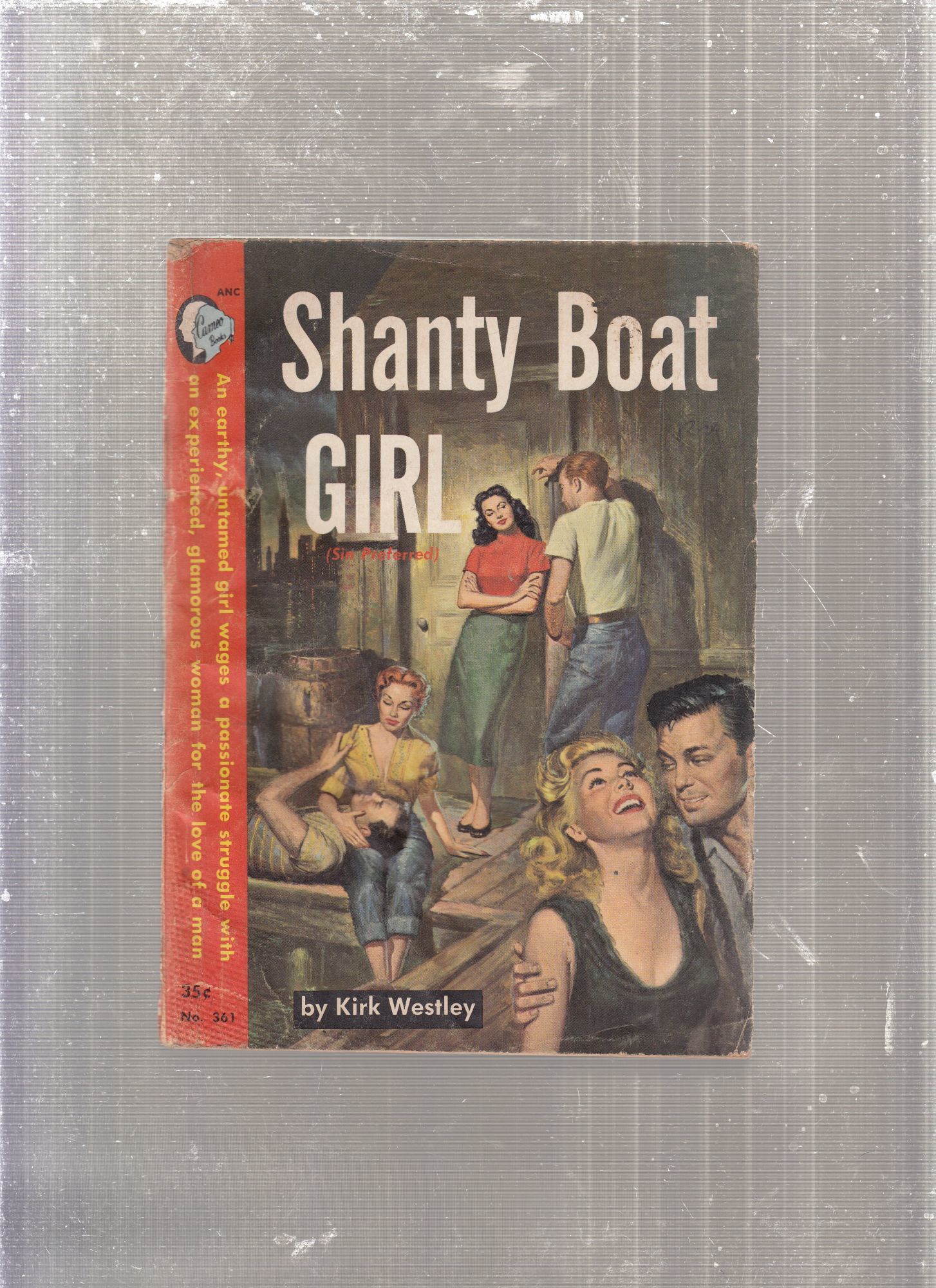 Shanty Boat Girl by Kirk Westley Second printing 1954 from The