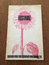 cover of BEDFORD PARK FESTIVAL SOUVENIR PROGRAMME. 1968.
