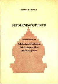 Befolkningsstudier. Urval av skrifter om…