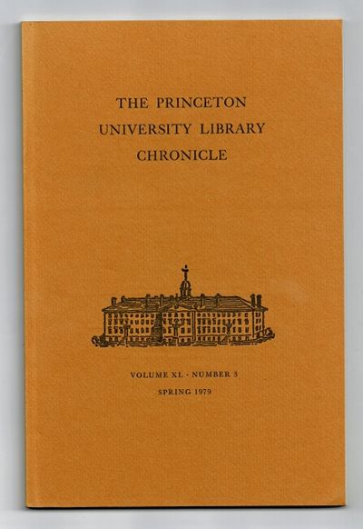 The Princeton University Library chronicle. Volume
