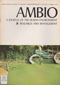 image of Ambio: A Journal of the Human Environment Research and Management, Volume V Number 4 1976
