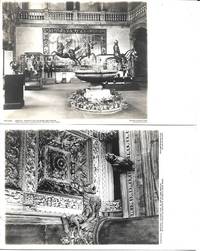 image of Arms and Armory Exhibit at MOMA-Views on 2 White Bordered Undivided Reverse Postcards. Unused