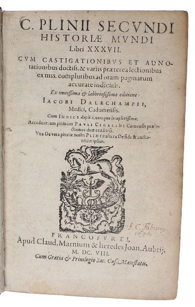 Historiae Mundi Libri XXXVII. (photo 3)