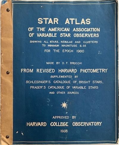 Star Atlas of the American Association of Variable Star Observers ... for the Epoch 1900 ... from Revised Harvard Photometry ....