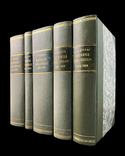 Svensk historisk bibliografi. 1771-1950.