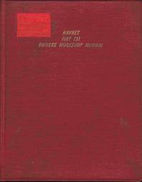 cover of Fiat 131 Mirafiori Owner's Workshop Manual