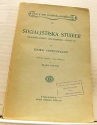 Socialistiska studier. Alkoholismen - religionen…