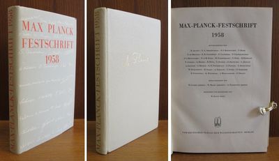 Max-Planck-Festschrift 1958. Mit Beiträgen von H.…