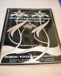 Children&#039;s &amp; Illustrated Books. Modern First Editions. 16 June 2005 by Dominic Winter Book Auctions - 2005