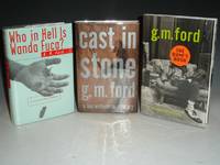 image of Who in Hell is Wanda Fuca?; Cast in Stone and The Bum's Rush (author's First, Second and Third Book, each signed)