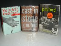 Who in Hell is Wanda Fuca?; Cast in Stone and The Bum's Rush (author's First, Second and Third Book, each signed)