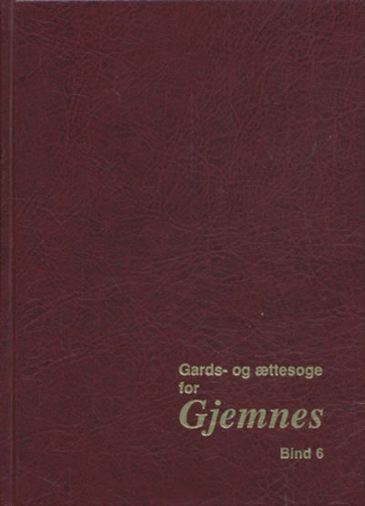 Gards- og ættesoge for Gjemnes.