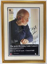 ORIGINAL "90th BIRTHDAY GALA CONCERT" KENNEDY CENTER POSTER [Signed]
