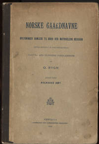 Norske Gaardsnavne. Akershus amt