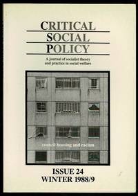 image of Critical Social Policy Issue 24 Winter 1988/9