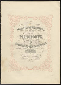 [Op. 82]. Andante with Variations, [Piano solo]