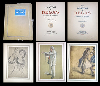 Les Dessins de Degas, 1922–1923. Complete Portfolio with 100 prints